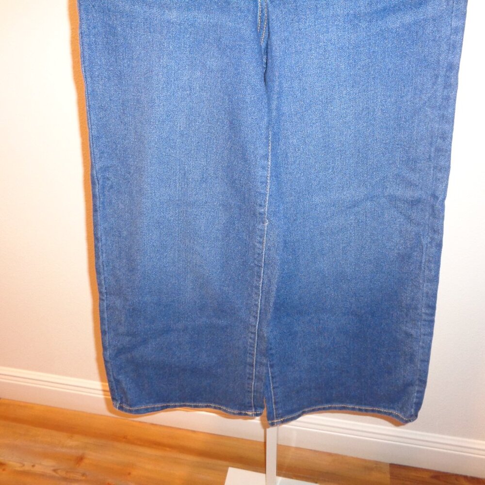 Nine West Wide Leg High Rise Jeans size 4 NWT Style WW93D049RS1 - Picture 11 of 12